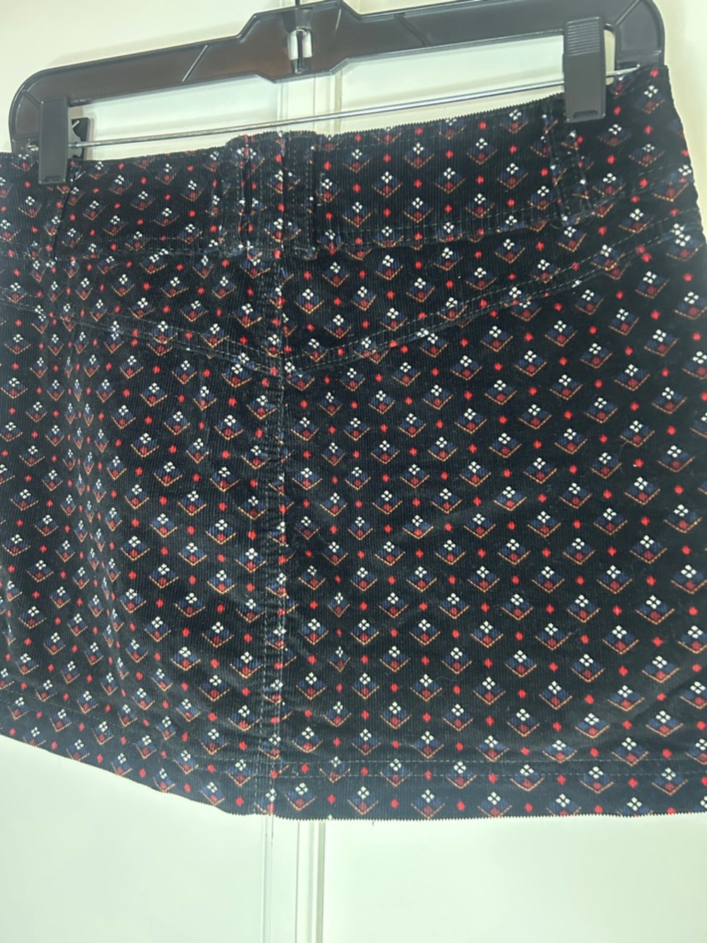 We The Free Corduroy Floral Mini Skirt - Low Rise - Picture 6 of 8